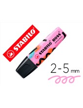 ROTULADOR STABILO BOSS FLUOR.ORIGINAL PASTEL BY JU SCHNEE FUC. HELADO