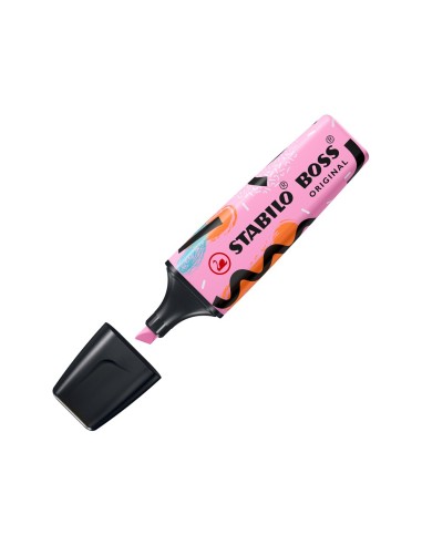 ROTULADOR STABILO BOSS FLUOR.ORIGINAL PASTEL BY JU SCHNEE FUC. HELADO