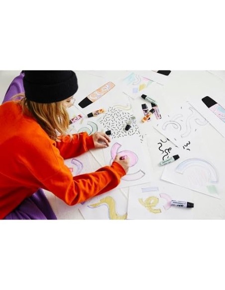 ROTULADOR STABILO BOSS FLUOR.ORIGINAL PASTEL BY JU SCHNEE NJ. PALIDO