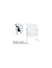 PIZARRA BL.ROCADA ACERO LACADO MAG. AL.DOBLECARA VOLTEABLE 120X200CM 2