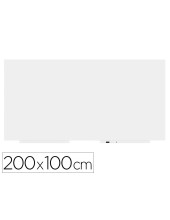PIZARRA ROCADA MAGNETICA BLANCA SKI WHITEBOARD PRO 200X100 CM (2 MOD)