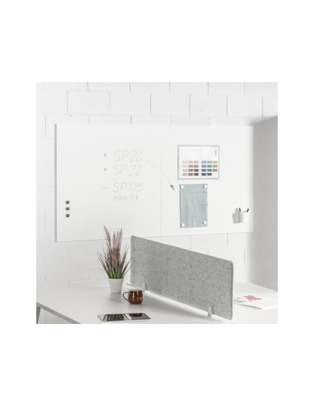 PIZARRA ROCADA MAGNETICA BLANCA SKI WHITEBOARD PRO 200X100 CM (2 MOD)