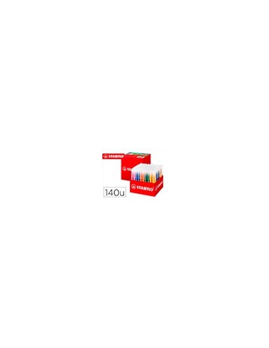 ROTULADOR STABILO POWER MAX SCHOOL PK.DE 140 UD.SURTIDAS 16 COL.