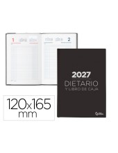 DIETARIO  2027 A6 120X165MM DIA PAGINA BILINGUE NG.PAPEL 70GFSC