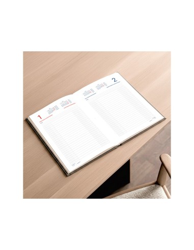 DIETARIO  2027 2 TERCIOS 150X305MM D/P  BILINGUE NG.PAPEL 70 G FSC