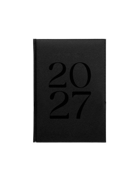 AGENDA OFICINA  2027 ENCUADERNADA CRETA S/V A5 BILINGUE 70G PAPEL NG.