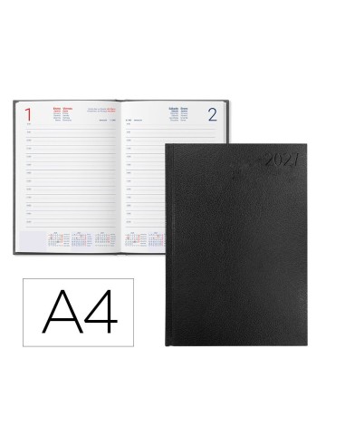 AGENDA OFICINA  2027 ENCUADERNADA CORFU D/P A4 BILINGUE 60G PAPEL NG.