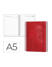 AGENDA OFICINA  2027 ESPIRAL SYROS D/P A5 BILINGUE 60G PAPEL  RJ.