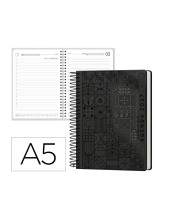AGENDA OFICINA  2027 ESPIRAL SYROS D/P A5 BILINGUE 60G PAPEL NG.