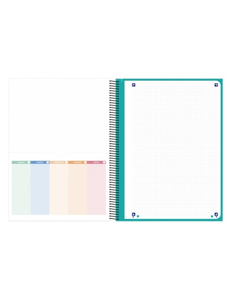 CUADERNO ESP.OXFORD EUROPEANBOOK 10 T.EXTRA.A4 200H. 5MM