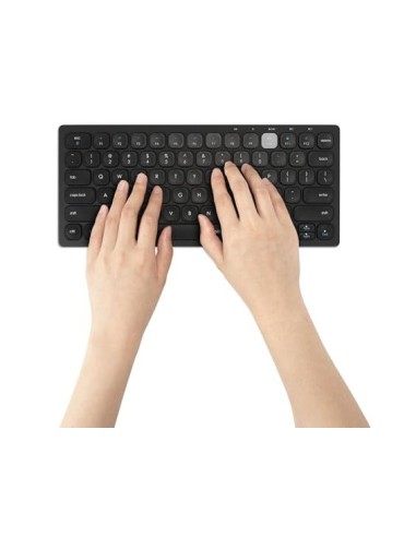 TECLADO COMPACT INALAMBRICO DUAL USB 3.0 NG.288X125X21MM
