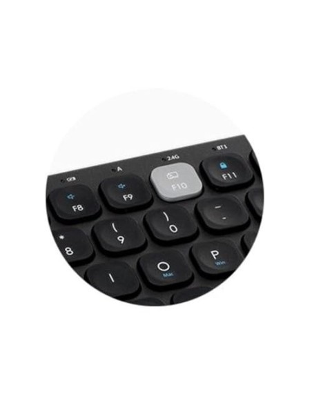 TECLADO COMPACT INALAMBRICO DUAL USB 3.0 NG.288X125X21MM