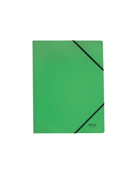 CARPETA LEITZ RECYCLE GOMAS A4 CARTON 100% VE.