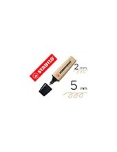 ROTULADOR STABILO BOSS PASTEL FLUOR.70 NATURE COLORS VE. BARRO 2