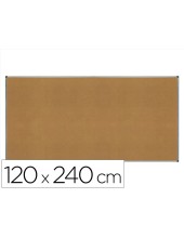 PIZARRA CORCHO ROCADA MARCO AL.CON CANTONERAS 120X240 CM
