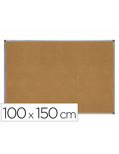 PIZARRA CORCHO ROCADA MARCO AL.CON CANTONERAS 100X150 CM