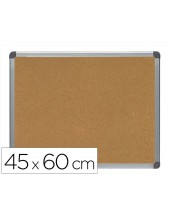 PIZARRA CORCHO ROCADA MARCO AL.CON CANTONERAS 45X60 CM