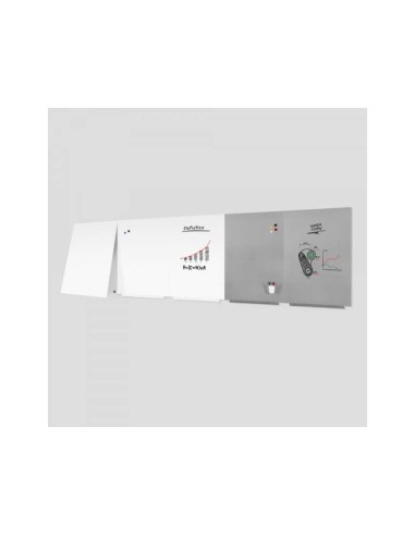 PIZARRA ROCADA MAGNETICA BLANCA SKI WHITEBOARD PRO 100X150 CM