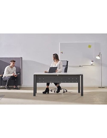 PIZARRA ROCADA MAGNETICA BLANCA SKI WHITEBOARD PRO 100X150 CM
