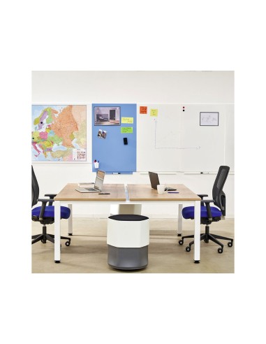 PIZARRA BL.ROCADA SKINWHITEBOARD PRO LACADA MAGNETICA 75X115 CM
