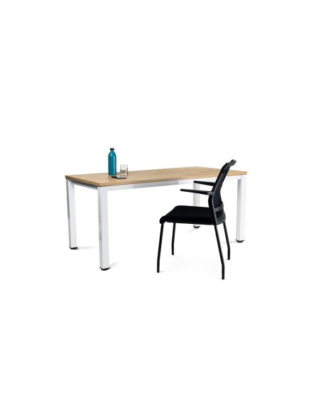 SILLA RD CONFIDENTE BRAZOS FIJOS EST.MET.ASIENTO IGNIF AZ. RESP MALLA