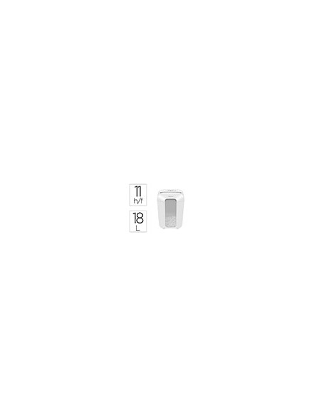 DESTRUCTORA FELLOWES LX70 11H SEG. P4 GRAPA/CLIPS/TARJETA 18 L