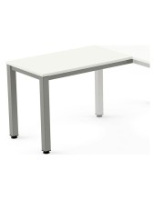 ALA MESA ROCADA SERIE EXECUTIVE 60X100 CM DER/IZQ AD04 ALUMINIO/BL.