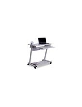 MESA PC ROCADA RD-9100 SIST. BLOQ.  RUEDAS EST.MET.BAND.TECL EXTRABLE 2