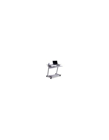 MESA PC ROCADA RD-9100 SIST. BLOQ.  RUEDAS EST.MET.BAND.TECL EXTRABLE