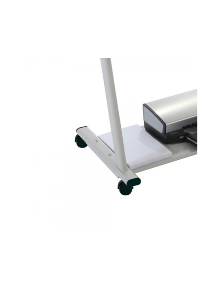 MESA PC ROCADA RD-9100 SIST. BLOQ.  RUEDAS EST.MET.BAND.TECL EXTRABLE