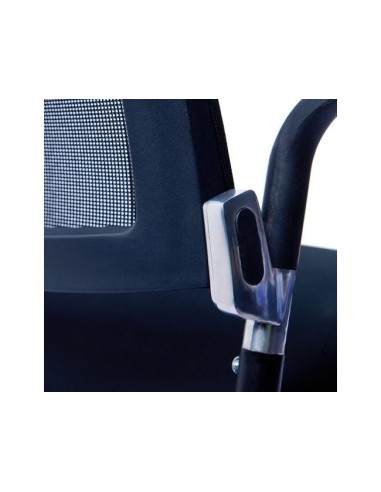SILLA ROCADA CONFID. B/FIJOS EST.MET.ASIENTO IGNIFUGA NG.RESP.MALLA