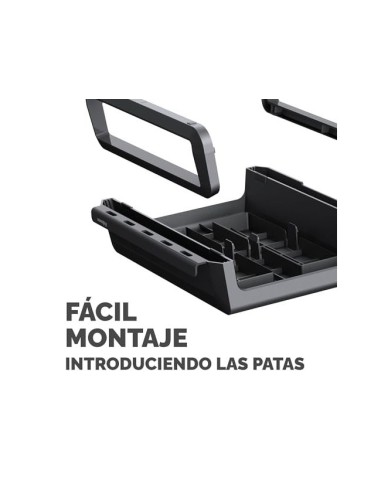 SOPORTE FELLOWES MONITOR BREYTA 3 AJUST ALT.350X300X80/118/155MM NG.