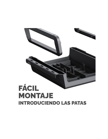 SOPORTE FELLOWES MONITOR BREYTA 3 AJUST ALT.350X300X80/118/155MM NG.