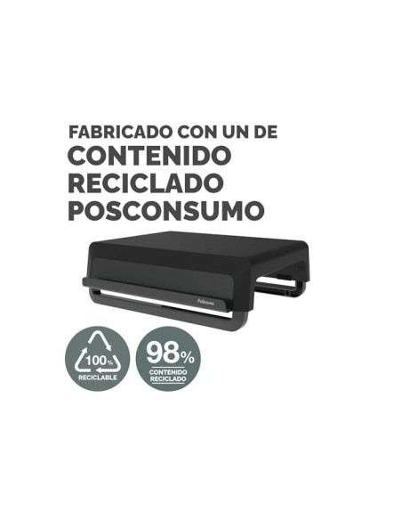 SOPORTE FELLOWES MONITOR BREYTA 3 AJUST ALT.350X300X80/118/155MM NG.