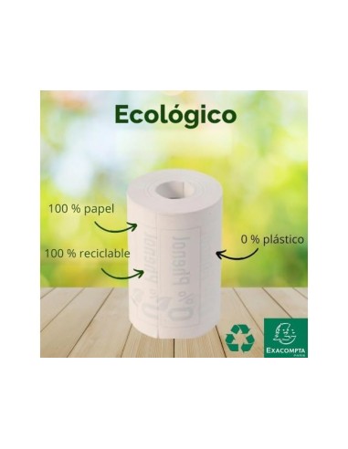 ROLLO SUMADORA EXACOMPTA TERMICO TPV 57MM X 40MM 55 G/M2 FSC SIN FENO