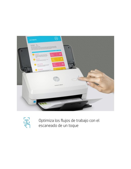ESCANER HP SCANJET PRO3000 S4 DOBLECARA LED USB2.0 40PPM/80 IPM 600P