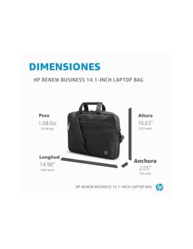 MALETIN PORTATIL HP RENEW BUSINESS 14,1\" NG.250X360X22MM