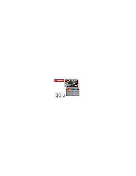 ROTULADOR STABILO CREATIVE CALIB TIPSARTY LINECLASSIC 5 PUNTAS MET.30