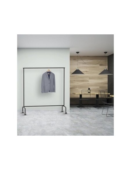 PERCHERO MAUL LIMBO CABALLETE EXTENSIBLE RUEDAS NG.1270X505X1570MM