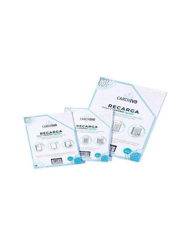 RECAMBIO CUADERNO CARCHIVO INGENIOX A5 50H. HORIZONTAL