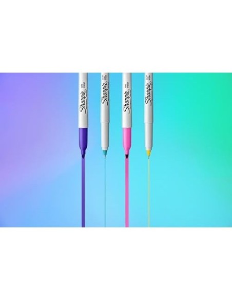 ROTULADOR SHARPIE PERMANENTE FINO GLAM POP 5 UD.SURT.