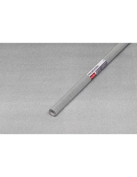 ROLLO ADH.D-C-FIX GRIS METAL BRILLO ANCHO 45 CM LARGO 1,5MT.