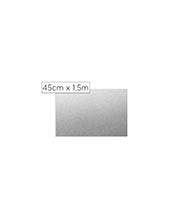 ROLLO ADH.D-C-FIX PLATA METAL BRILLO ANCHO 45 CM LARGO 1,5MT. 2