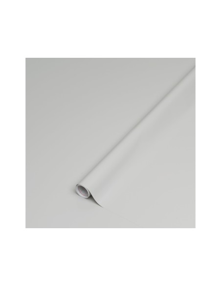 ROLLO ADH.D-C-FIX GRIS CLARO MATE ANCHO 45 CM LARGO 15MT.