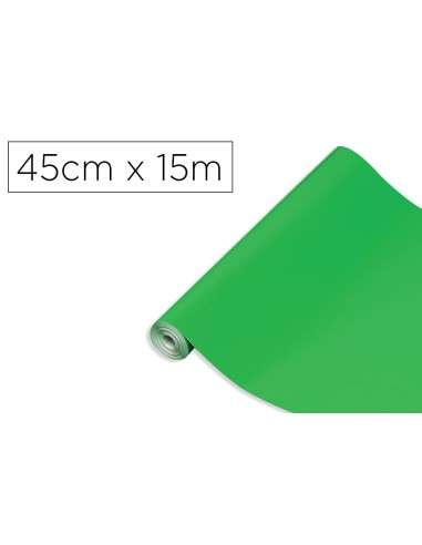 ROLLO ADH.D-C-FIX VE. ANCHO 45 CM LARGO 15MT.