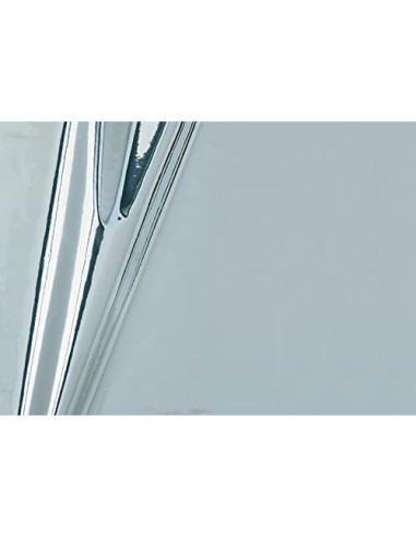 ROLLO ADH.D-C-FIX PLATA BRILLO ANCHO 45 CM LARGO 15MT.