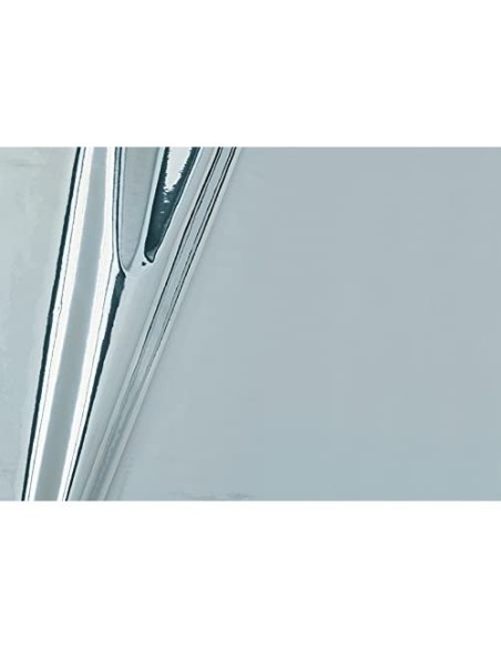 ROLLO ADH.D-C-FIX PLATA BRILLO ANCHO 45 CM LARGO 15MT.