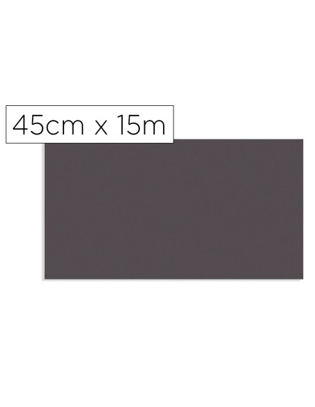 ROLLO ADH.D-C-FIX GRIS ANTRACITA MATE ANCHO 45 CM LARGO 15MT.