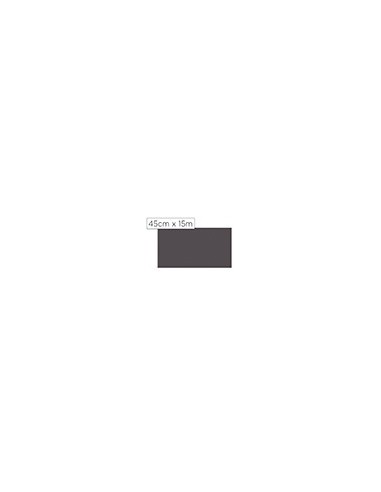 ROLLO ADH.D-C-FIX GRIS ANTRACITA MATE ANCHO 45 CM LARGO 15MT.