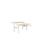 MESA ROCADA DOBLE REG. ALTURA ELECTRICAMENTE 160X163 CM REG.BL./ HAYA 2